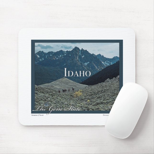 Idaho Poster Art Musmatta (Med mus)