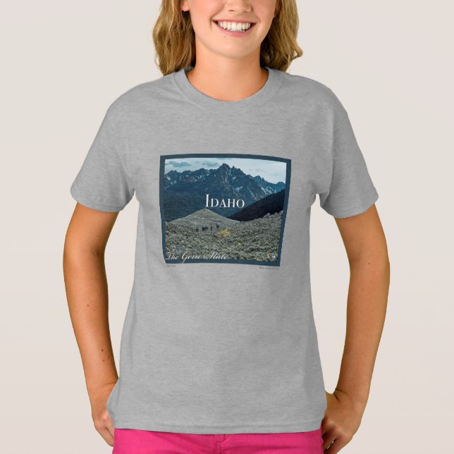 Idaho Poster Art T Shirt (Framsida)