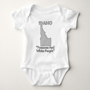 Idaho - Potatis Och Vita Människor T Shirt
