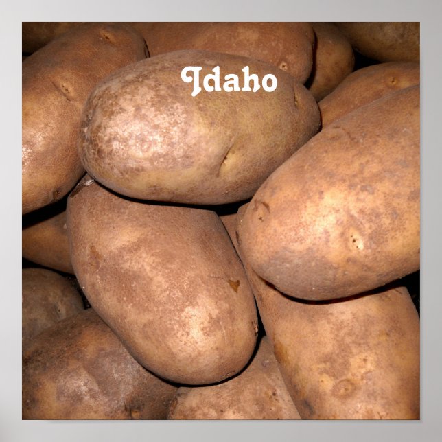 Idaho Potatis Poster (Framsidan)