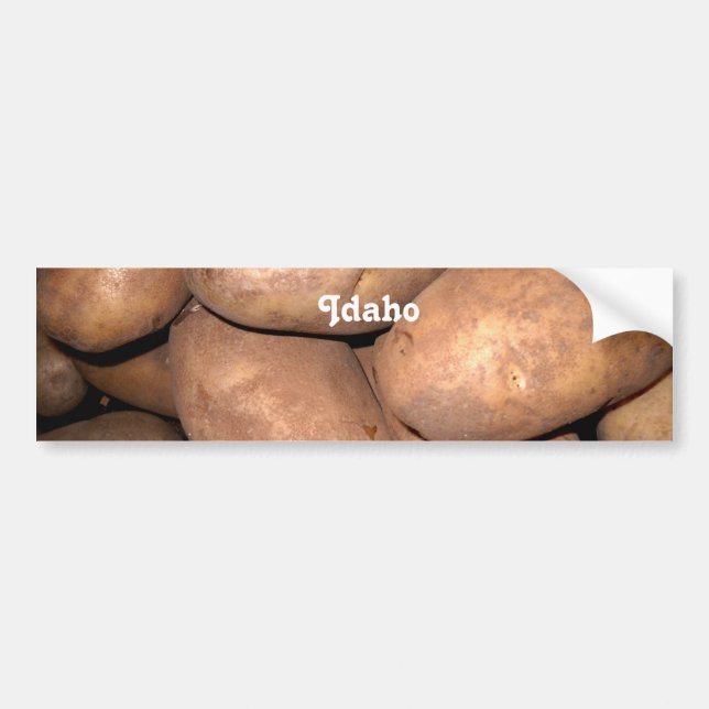 Idaho potatisar bildekal (Framsidan)