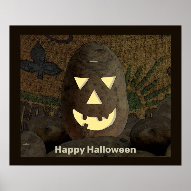 Idaho Potato Tato'lantern Poster (Framsidan)