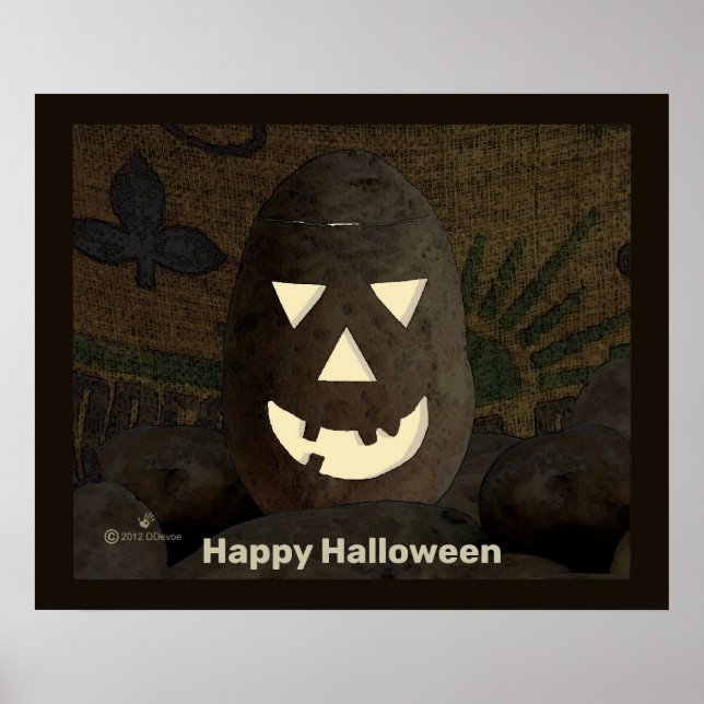 Idaho Potato Tato'lantern Poster (Framsidan)