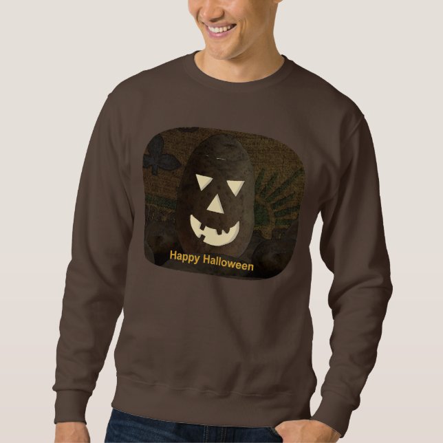 Idaho Potato Tato'lantern Sweatshirt (Framsida)