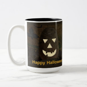 Idaho Potato Tato'lantern Two-Tone Coffee Mugg