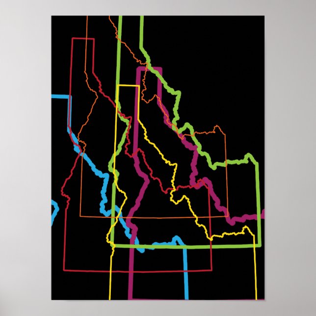 idaho-pride oskärpa poster (Framsidan)