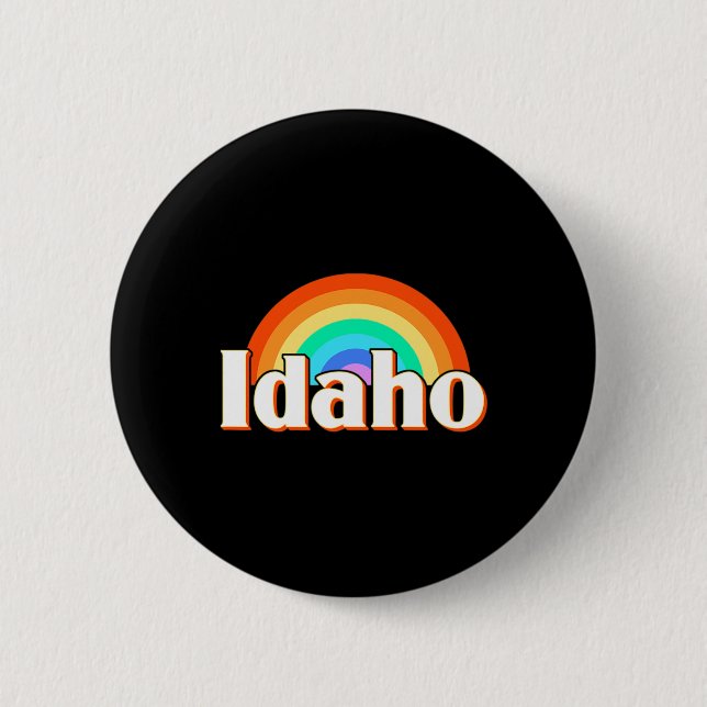Idaho Rainbow  Knapp (Framsida)