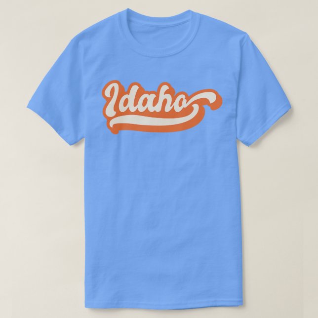 Idaho Retro TShirt 1 T Shirt (Design framsida)