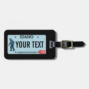 Idaho Sasquatch-licensskylt Bagagebricka