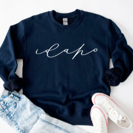 Idaho Script State Women's Sweatshirt T Shirt