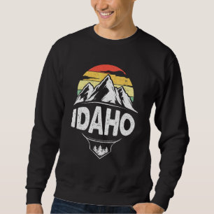 Idaho Semesterboende Turist Besökare Lång Ärmad Tröja