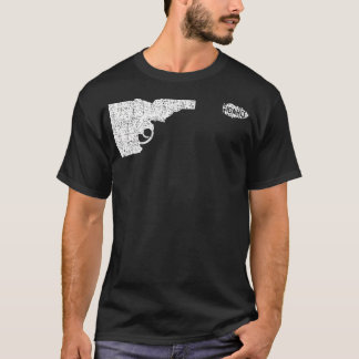 Idaho Shooting Gräs Träd Gun Nature Älskare T Shirt