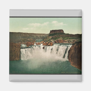 Idaho. Shoshonenedgångsällsynt Photochrom Magnet
