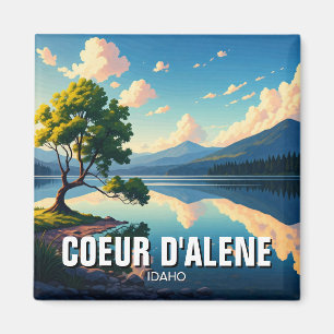 Idaho Sjö Coeur d'Alene Magnet