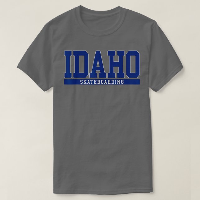 Idaho Skateboarding  T Shirt (Design framsida)