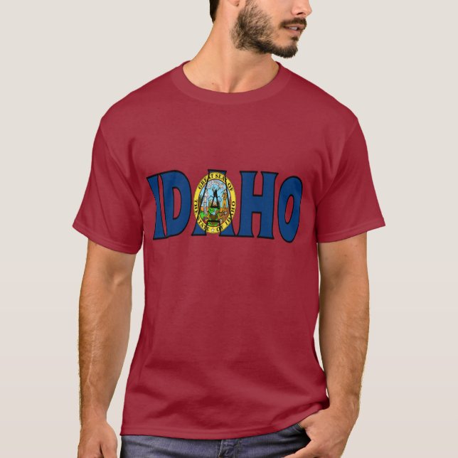 Idaho skjorta t-shirt (Framsida)