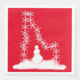 Idaho Snowflake Pappersservett