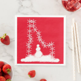 Idaho Snowflake Pappersservett