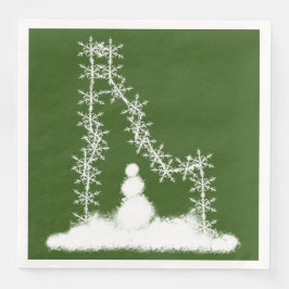 Idaho Snowflake Pappersservett