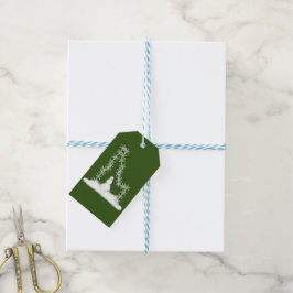 Idaho Snowflake Presentetikett