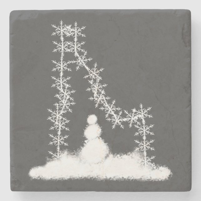 Idaho Snowflake Stenunderlägg (Framsidan)