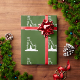 Idaho Snowflake Wrapping Papper Presentpapper