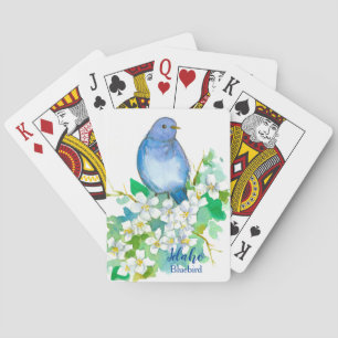 Idaho Souvenir State Bird Mountain Bluebird Kortlek