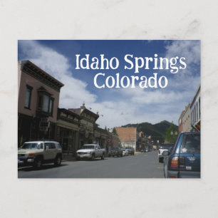 Idaho Springs Colorado vykort
