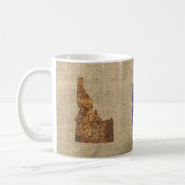 Idaho Spud Karta Kaffemugg (Vänster)