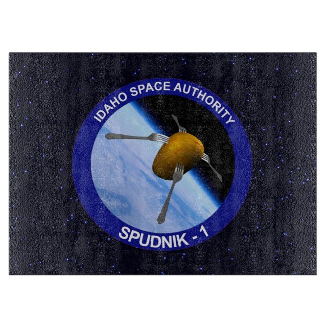 Idaho Spudnik Satellite Uppdrag Patch (Framsidan)