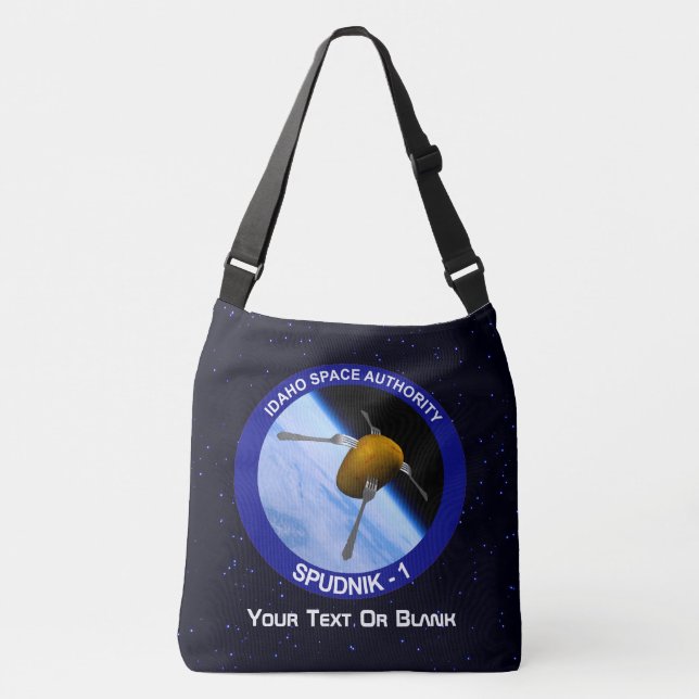 Idaho Spudnik Satellite Uppdrag Patch Axelväska (Framsida)