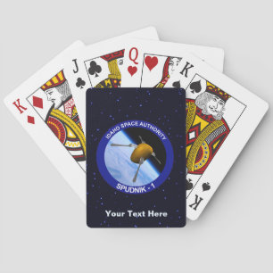 Idaho Spudnik Satellite Uppdrag Patch Casinokort