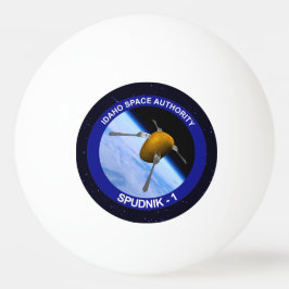 Idaho Spudnik Satellite Uppdrag Patch Pingisboll