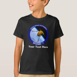 Idaho Spudnik Satellite Uppdrag Patch T Shirt