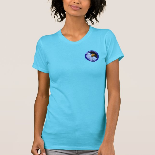 Idaho Spudnik Satellite Uppdrag Patch Tee (Framsida)