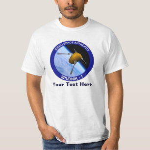 Idaho Spudnik Satellite Uppdrag Patch Tee