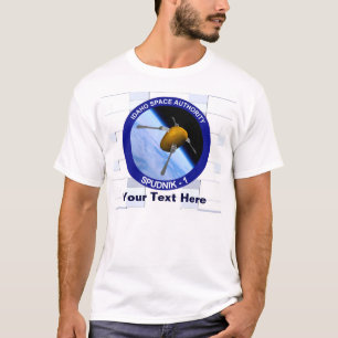 Idaho Spudnik Satellite Uppdrag Patch Tee Shirt