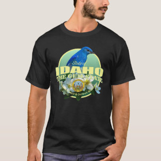 Idaho state bird flower Oversized T Shirt