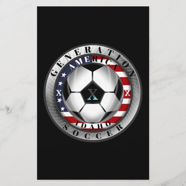 Idaho State Generation X American Soccer. Brevpapper (Framsida)