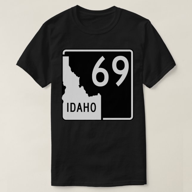 Idaho State Highway 69 Funny Premium T Shirt (Design framsida)