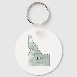 Idaho State Illustration Nyckelring