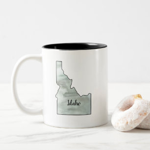 Idaho State Illustration Två-Tonad Mugg