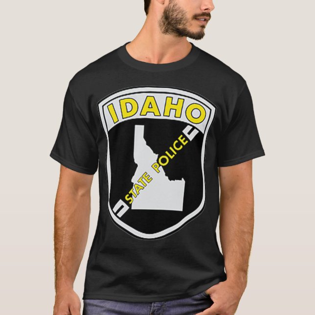 Idaho State Polis T Shirt (Framsida)