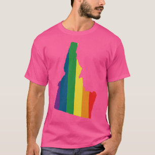 Idaho State Rainbow TShirt T Shirt