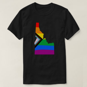 Idaho State Stolthet HBTQ Framsteg Stolthet T Shirt