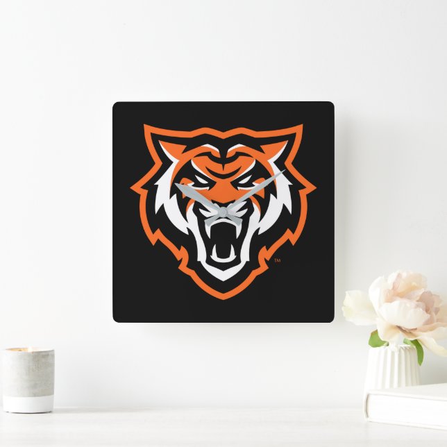 Idaho State Universiteten Bengals Spirit Design Fyrkantig Klocka (Hem)