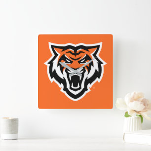 Idaho State Universiteten Bengals Spirit Design Fyrkantig Klocka
