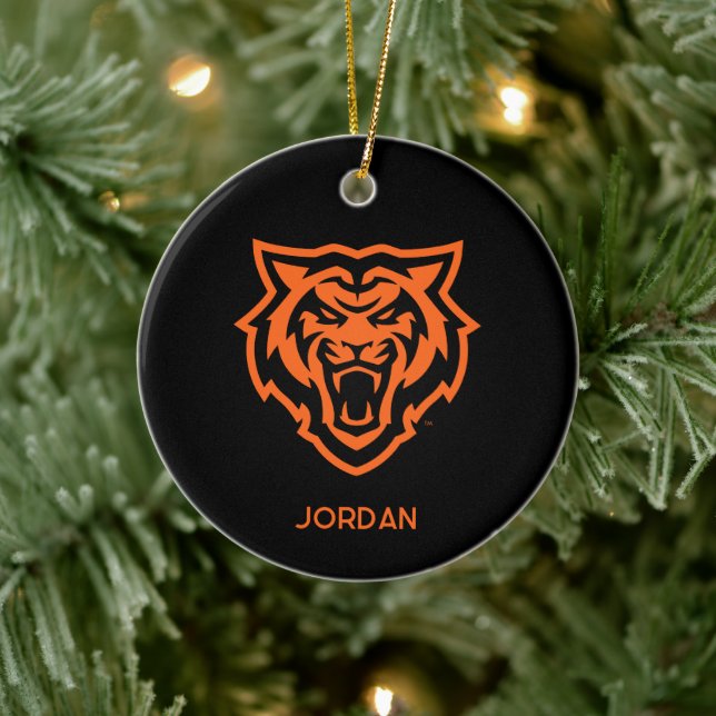 Idaho State Universiteten Bengals Spirit Design Julgransprydnad Keramik (Träd)