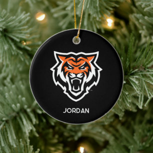 Idaho State Universiteten Bengals Spirit Design Julgransprydnad Keramik