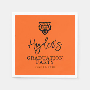 Idaho State Universiteten Bengals Spirit Design Pappersservett